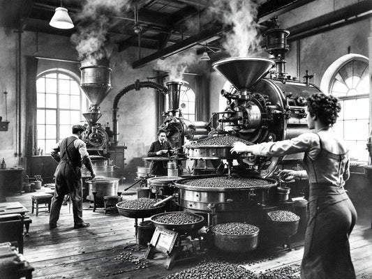 Die ersten Kaffeeröstmaschinen – Geschichte der Erfindung und Verbreitung von Kaffeeröstmaschinen