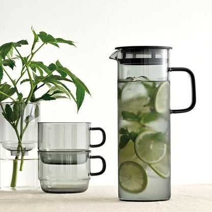 Hario Colors Cold Brew Pitcher (800ml) – Amber & Gray
