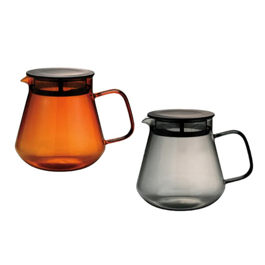 Hario Colors Coffee  & Tea Server (600ml) Amber & Gray