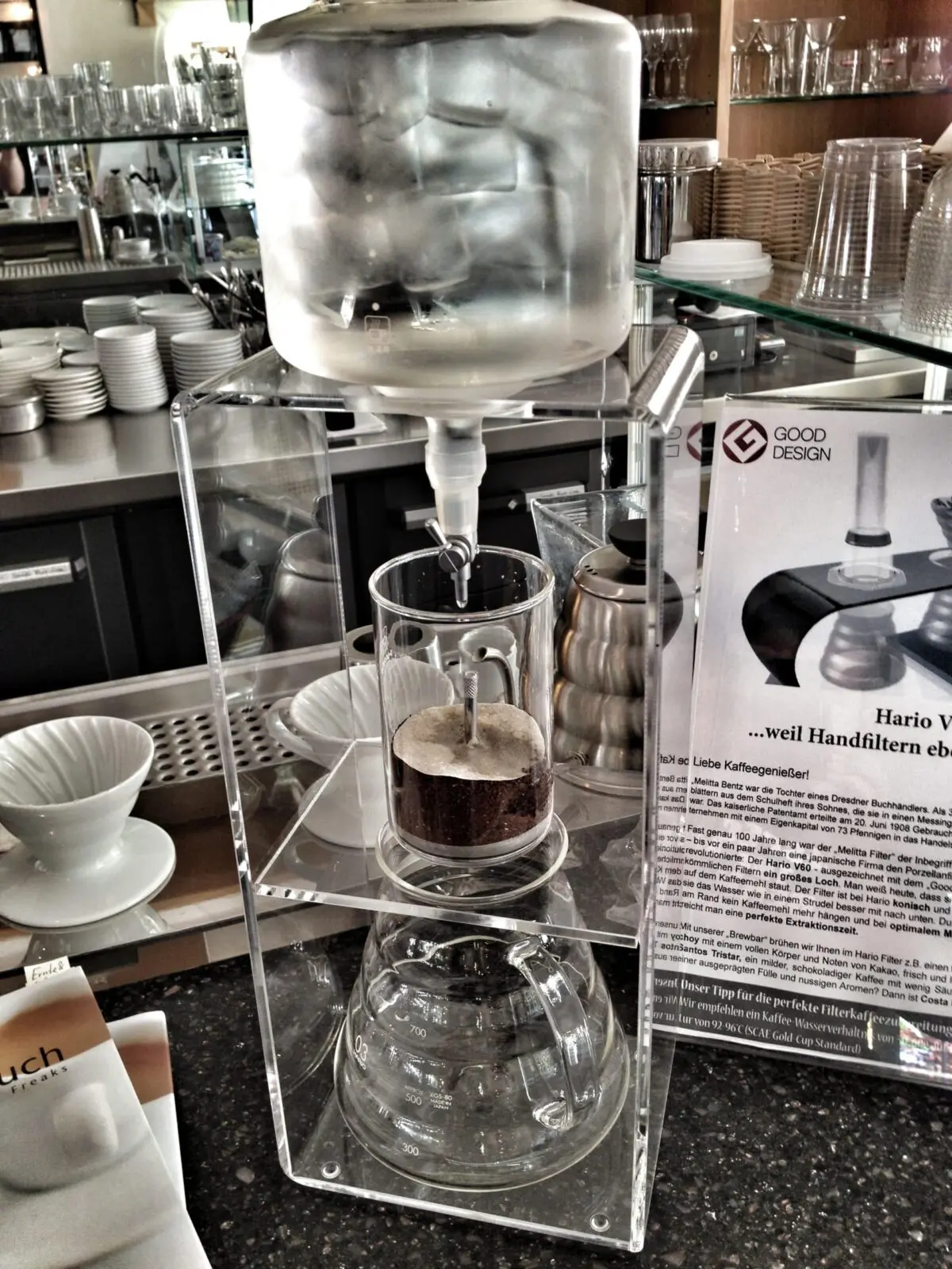 Hario „Water Dripper“ für Cold Drip Coffee – Bild 2
