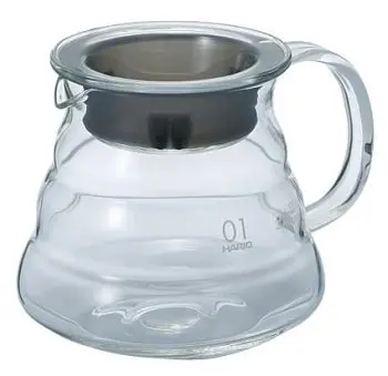 Hario Glaskanne mit Deckel (360ml)