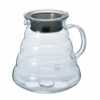 Hario Glaskanne mit Deckel (800ml)
