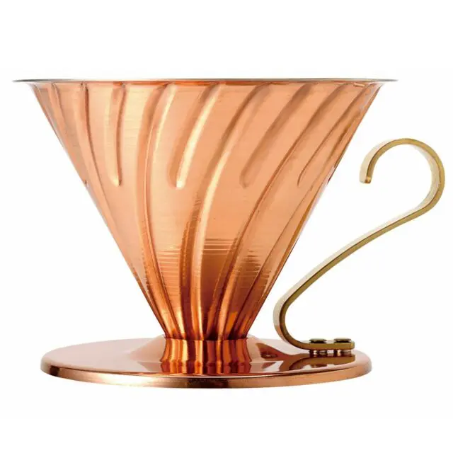 Hario V60 02 Kupfer inkl. Filterpapier (100 Stk.)