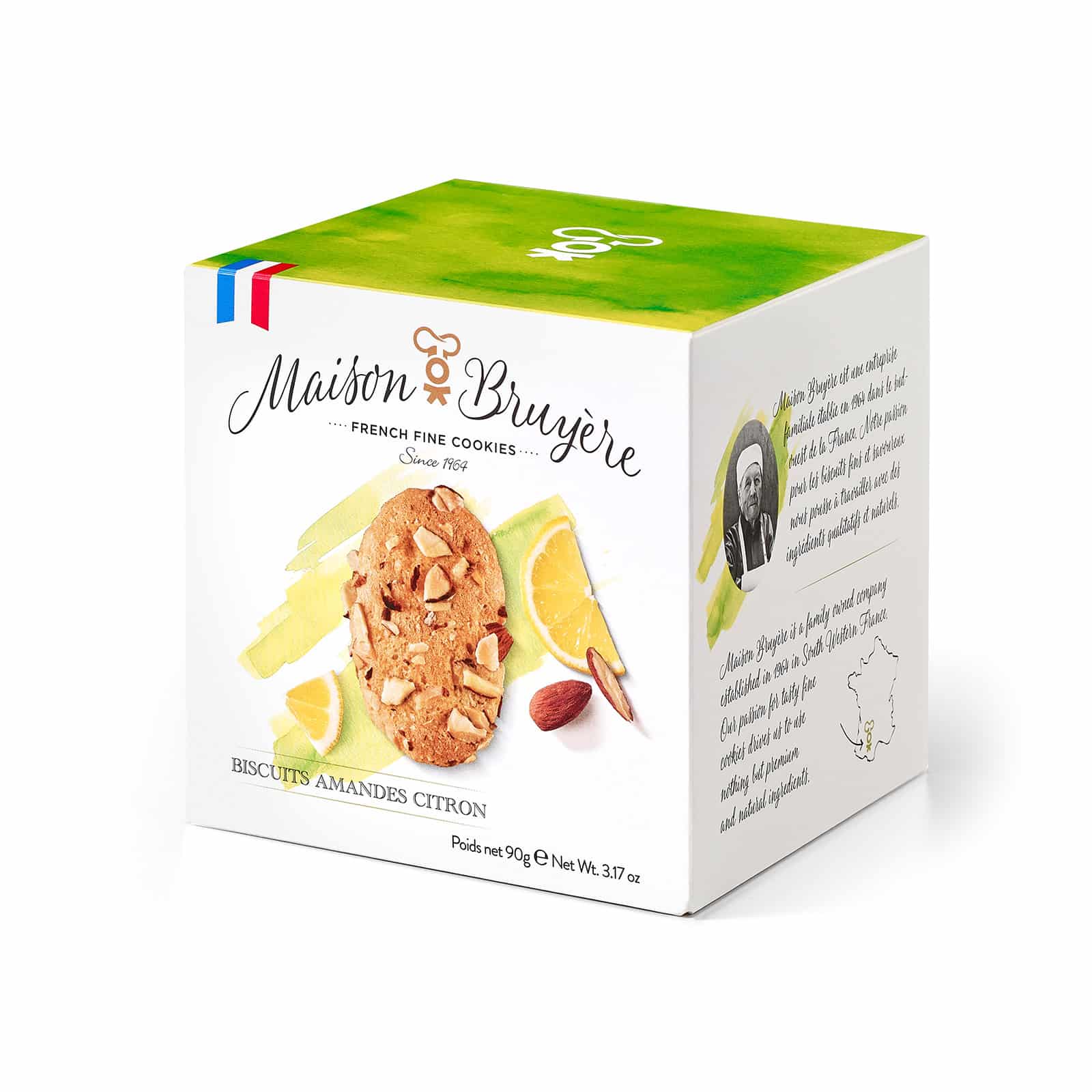 Knusprige Kekse mit Mandeln und Zitrone von Maison Bruyère