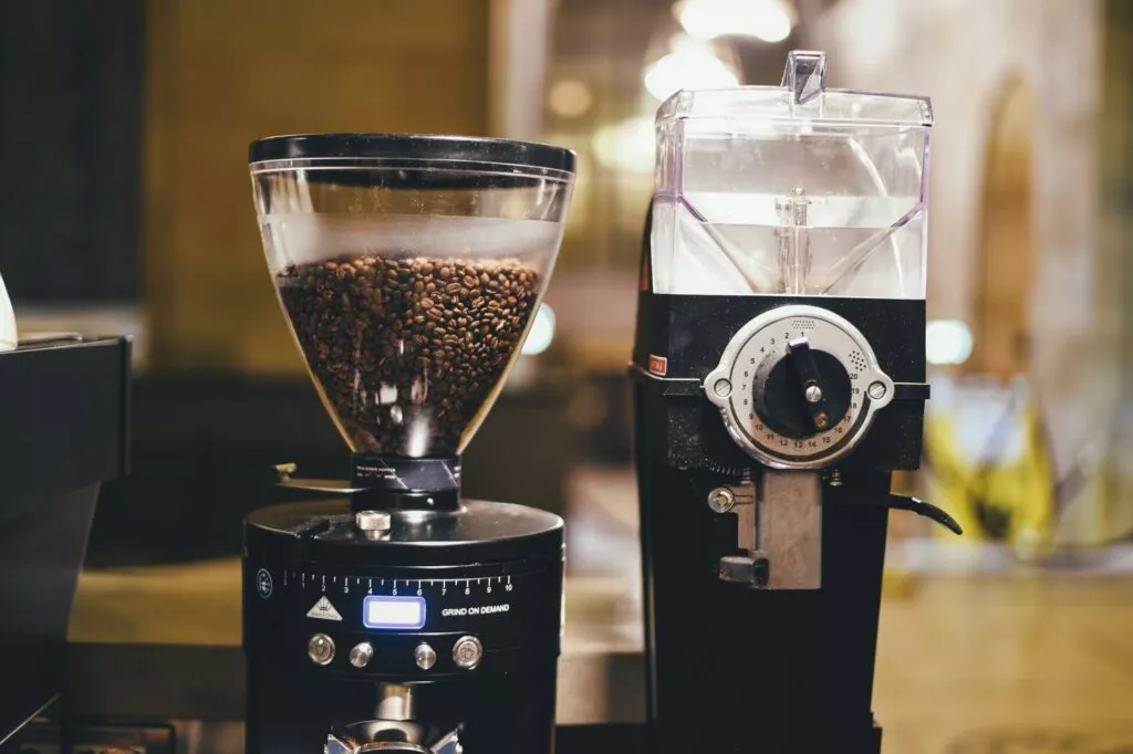 frisch gemahlener Kaffee
