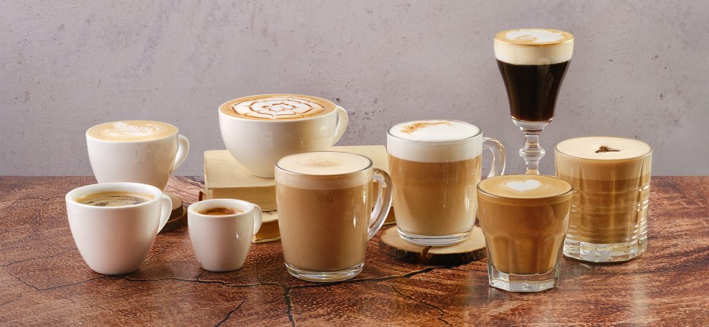 Kreative Latte Macchiato Variationen