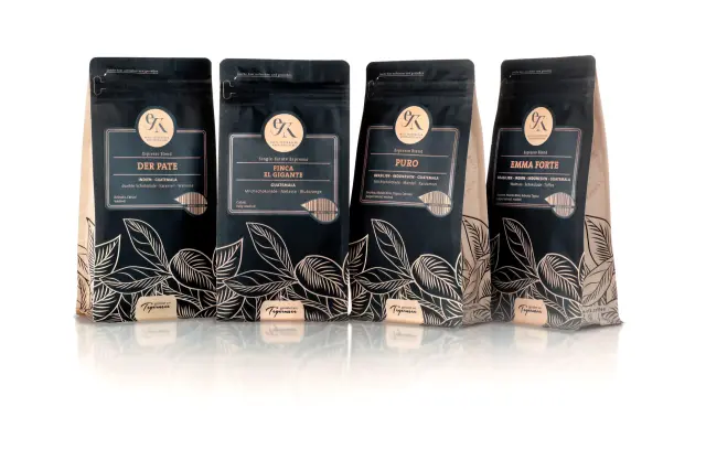 Kaffeevollautomaten-Set inkl. 4x 250g Espresso