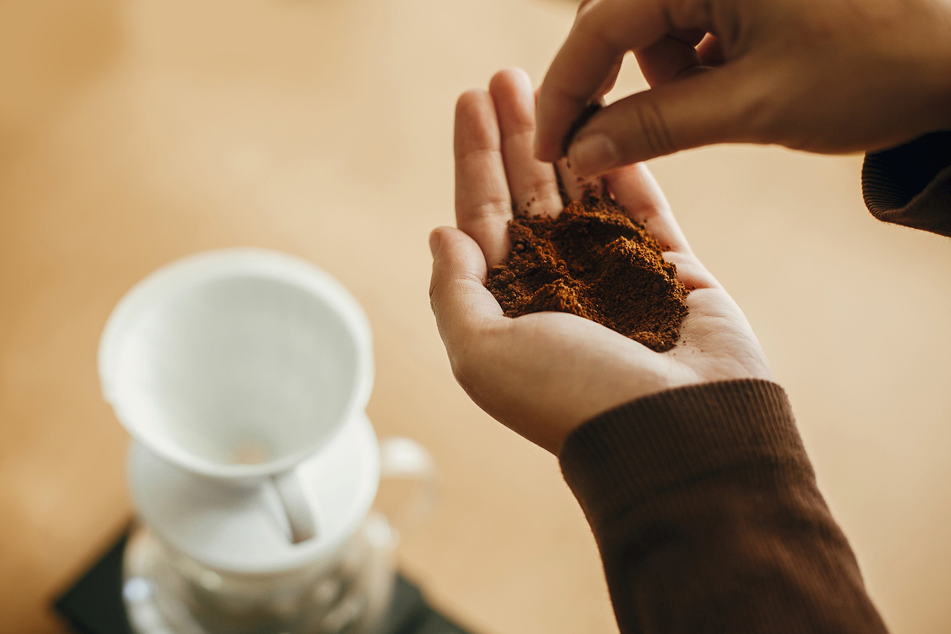 Der perfekte Mahlgrad für Pour Over