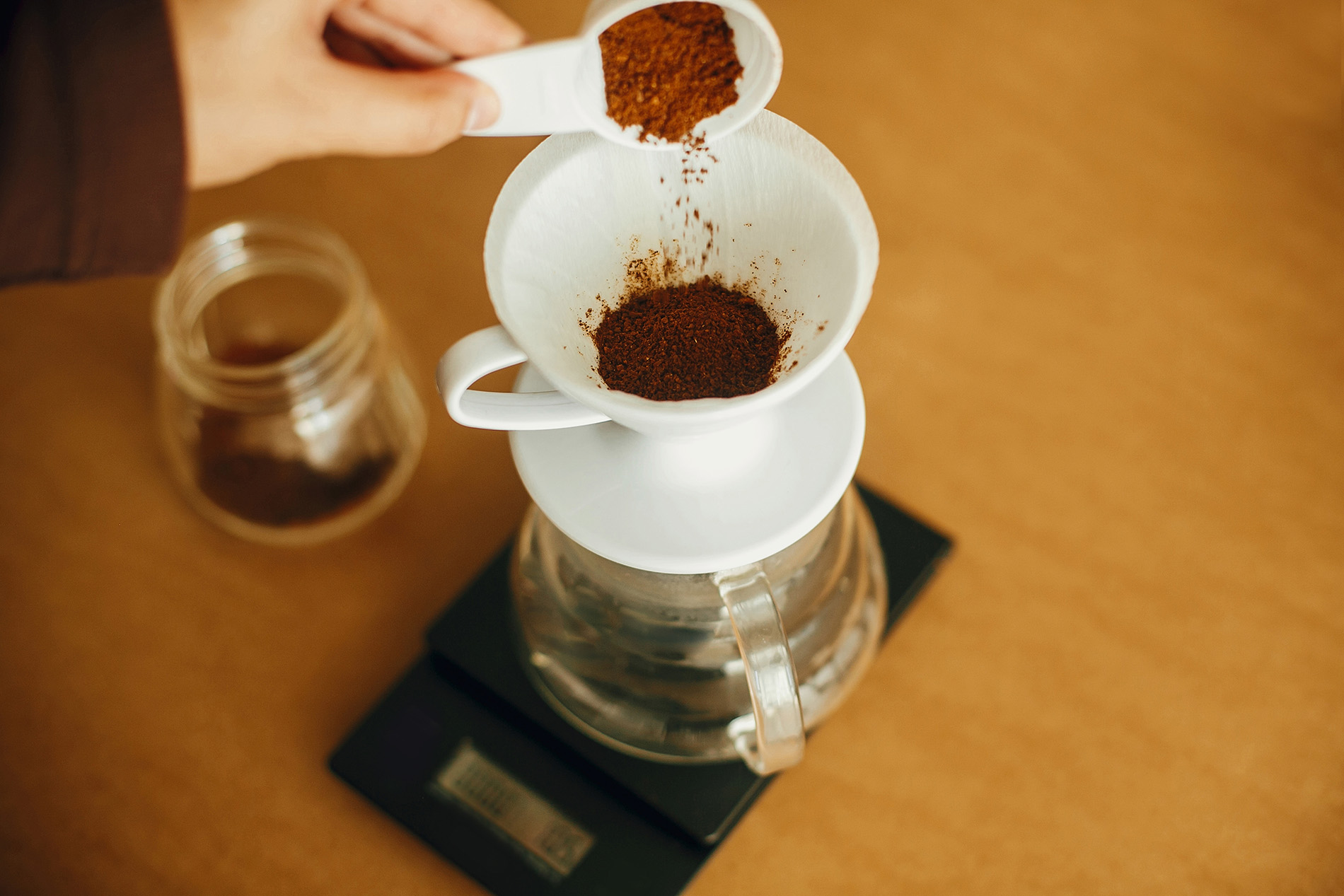 pour over - Mahlgrad und seine Bedeutung