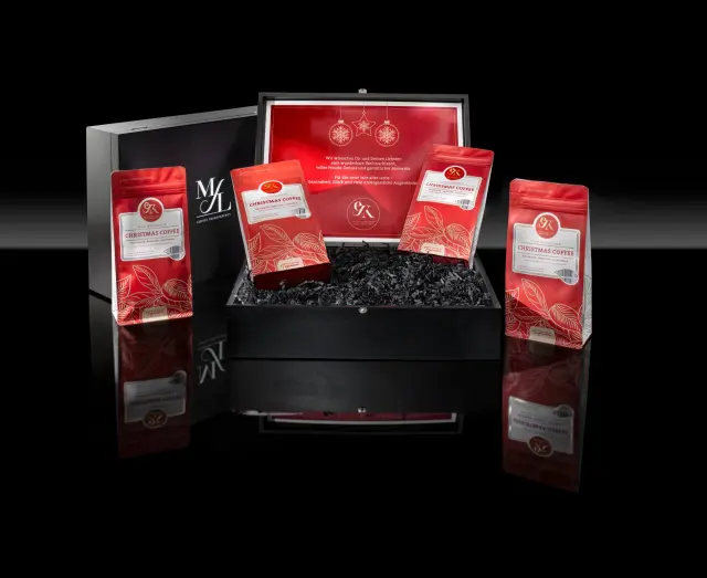 Exklusive MFL Weihnachts-Geschenkbox | 4er Set Christmas Coffee 2025